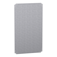  NSYMF106 NSYMF106 Mikroperforirana mont. ploča V1000xŠ600 Š/prečnik otvora 3,6mm na razmaku 12,5mm Tip proizvoda ili komponente	
Montažna ploča
Primena uređaja	
Više namena
Za ormane nazivnih dimenzija	
1000 mmW: 600 mm
Lokacija za montiranje	
Kliznica
Direktno na zadnje odstojnike
Opis montažne ploče	
Mikroperforirana
Kompatibilnost grupe proizvoda	
Spacial S3D
Spacial CRN
Spacial S3X
Thalassa PLM
Količina po setu	
Set od 1
Materijal	
Galvanizovani čelik
Dopunske informacije
Način fiksiranja	
Pričvršćivanje zavrtnjem na zadnje odstojnike - tip zavrtnja M8
Sa elementom za fiksiranje
Dopustivo trajno opterećenje	
150 kg
Visina	
965 mm
Širina	
550 mm
Dubina	
125 mm
Debljina	
2,5 mm 