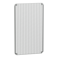  NSYMR106 NSYMR106 Perforirana ploča V1000xŠ600mm univerzalni otvori 11x26mm Tip proizvoda ili komponente	
Montažna ploča
Primena uređaja	
Više namena
Za ormane nazivnih dimenzija	
1000 mmW: 600 mm
Lokacija za montiranje	
Direktno na zadnje odstojnike
Kliznica
Opis montažne ploče	
Telequick perforirana
Kompatibilnost grupe proizvoda	
Spacial S3D
Spacial CRN
Spacial S3X
Thalassa PLM
Količina po setu	
Set od 1
Materijal	
Steel
Završna obrada	
Obloženo cinkom
Dopunske informacije
Način fiksiranja	
Pričvršćivanje zavrtnjem na zadnje odstojnike - tip zavrtnja M8
Sa elementom za fiksiranje
Visina	
945 mm
Širina	
551 mm
Dubina	
15 mm
Debljina	
2 mm
Masa proizvoda	
4,04 kg
Broj slotova	
1088
Specifičnost izvedbe	
Instalacija u zadnjem delu ormana
Dimenzije izreza	
11 x 26 mm 