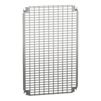  NSYMR64 NSYMR64 Perforirana ploča V600xŠ400mm univerzalni otvori 11x26mm Tip proizvoda ili komponente	
Montažna ploča
Primena uređaja	
Više namena
Za ormane nazivnih dimenzija	
600 mmW: 400 mm
Lokacija za montiranje	
Direktno na zadnje odstojnike
Kliznica
Opis montažne ploče	
Telequick perforirana
Kompatibilnost grupe proizvoda	
Spacial S3D
Spacial CRN
Spacial S3X
Thalassa PLM
Količina po setu	
Set od 1
Materijal	
Čelik
Završna obrada	
Obloženo cinkom
Dopunske informacije
Način fiksiranja	
Screwed on backstuds - screw type M8
By fixing element
Visina	
555 mm
Širina	
351 mm
Dubina	
15 mm
Debljina	
2 mm 