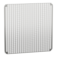  NSYMR88 NSYMR88 Perforirana ploča V800xŠ800mm univerzalni otvori 11x26mm Tip proizvoda ili komponente	
Montažna ploča
Primena uređaja	
Više namena
Za ormane nazivnih dimenzija	
800 mmW: 800 mm
Lokacija za montiranje	
Direktno na zadnje odstojnike
Kliznica
Opis montažne ploče	
Telequick perforirana
Kompatibilnost grupe proizvoda	
Spacial S3D
Spacial CRN
Spacial S3X
Thalassa PLM
Količina po setu	
Set od 1
Materijal	
Steel
Završna obrada	
Obloženo cinkom
Dopunske informacije
Način fiksiranja	
Pričvršćivanje zavrtnjem na zadnje odstojnike - tip zavrtnja M8
Sa elementom za fiksiranje
Visina	
750 mm
Širina	
751 mm
Dubina	
15 mm
Debljina	
2 mm
Masa proizvoda	
3,94 kg
Broj slotova	
1224
Specifičnost izvedbe	
Instalacija u zadnjem delu ormana
Dimenzije izreza	
11 x 26 mm 