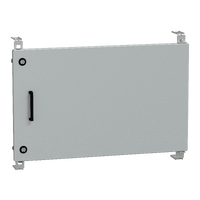  NSYPAPLA57G NSYPAPLA57G Unutrašnja vrata za PLA orman V500xŠ750 mm Tip proizvoda ili komponente	
Vrata
Application	
Više namena
For enclosure nominal dimensions	
-
Lokacija za montiranje	
Prednja strana
Kompatibilnost grupe proizvoda	
Thalassa PLA
Sastav uređaja	
1 vrata
fixing elements
M8 mesingani umetak
Dopunske informacije
Materijal	
Aluminium
Boja	
Grey (RAL 7035)
Tip zaključavanja	
Brava 5 mm dvostruki prorez
Broj zaključavanja	
2
Tip vrata	
Unutrašnja puna
Otvaranje vrata	
Nalevo (110 °)
Visina	
398 mm
Širina	
648 mm
Dubina	
30 mm rastojanje između vrata ormana: 