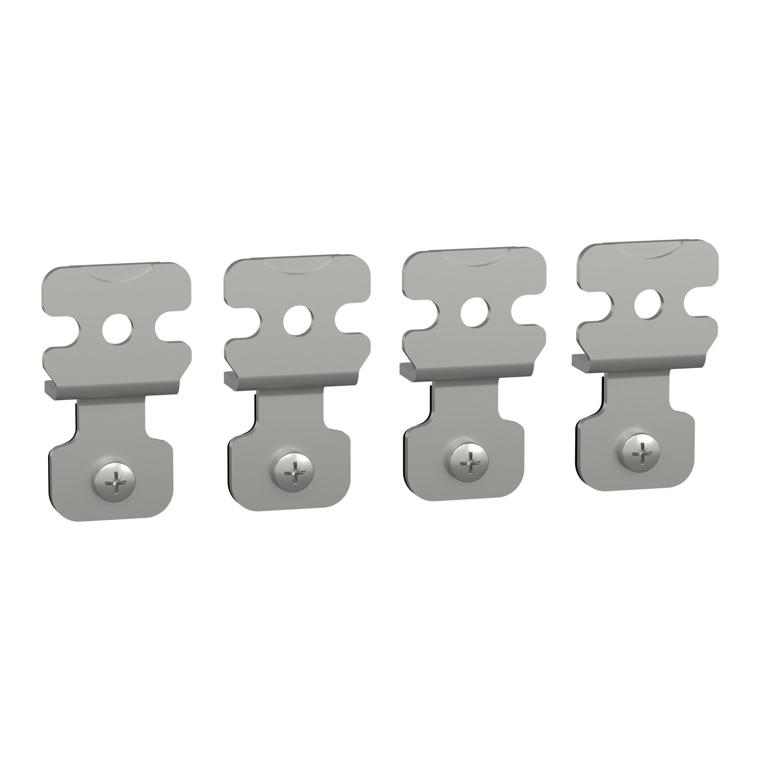 Rögzítőfül készlet fali (4db) 42mm-sz 74mm-ma 12mm-mé Spacial CRSX Schneider