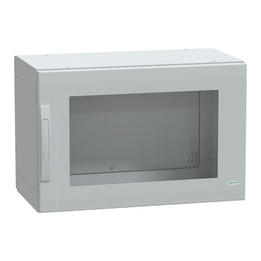 NSYPLA574TG NSYPLA574TG Slobod. polies.orman PLA kompletno zaptiven VŠD 500x750x420 IP65 providna vrata 