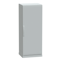  NSYPLAZ1254G NSYPLAZ1254G Slobodnost. orman - poliest. PLAZ sa podnožjem otvoreno dno VŠD1250x500x420 IP54 Tip proizvoda ili komponente	
Pogodan orman
Version	
PLAZ
Nominal height	
1250 mm
Nominal width	
500 mm
Nominal depth	
420 mm
Montaža ormana	
Slobodnostojeći
Sastav uređaja	
1 gornji deo
1 deo dna ormana
2 bočni deo
1 rear panel
1 vrata
1 postolje
Dopunske informacije
Tip kućišta	
Zatvoren gornji deo,otvoreni donji deo-delovi za sastavljanje sa bočnim stranama
Tip vrata	
Ravna prednji deo
Broj vrata	
1 vrata
Otvaranje vrata	
Reversible (120 °)
Tip brave	
Zaključavanje u 4 tačke, ručica sa umetkom 5 mm dvostruki prorez
Dostupnost za operacije	
Dno
Prednji deo
Zadnji deo
Odvojivi delovi	
Vrata sa šarkama
Zadnji panel sa elementom za fiksiranje
Materijal	
Poliester ojačan staklenim vlaknima
Boja	
Siva (RAL 7035) 