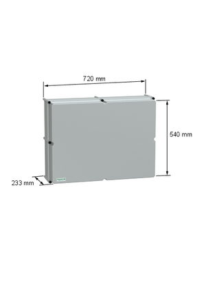 PLS box - NSYPLSC5472AG - Image with dimensions