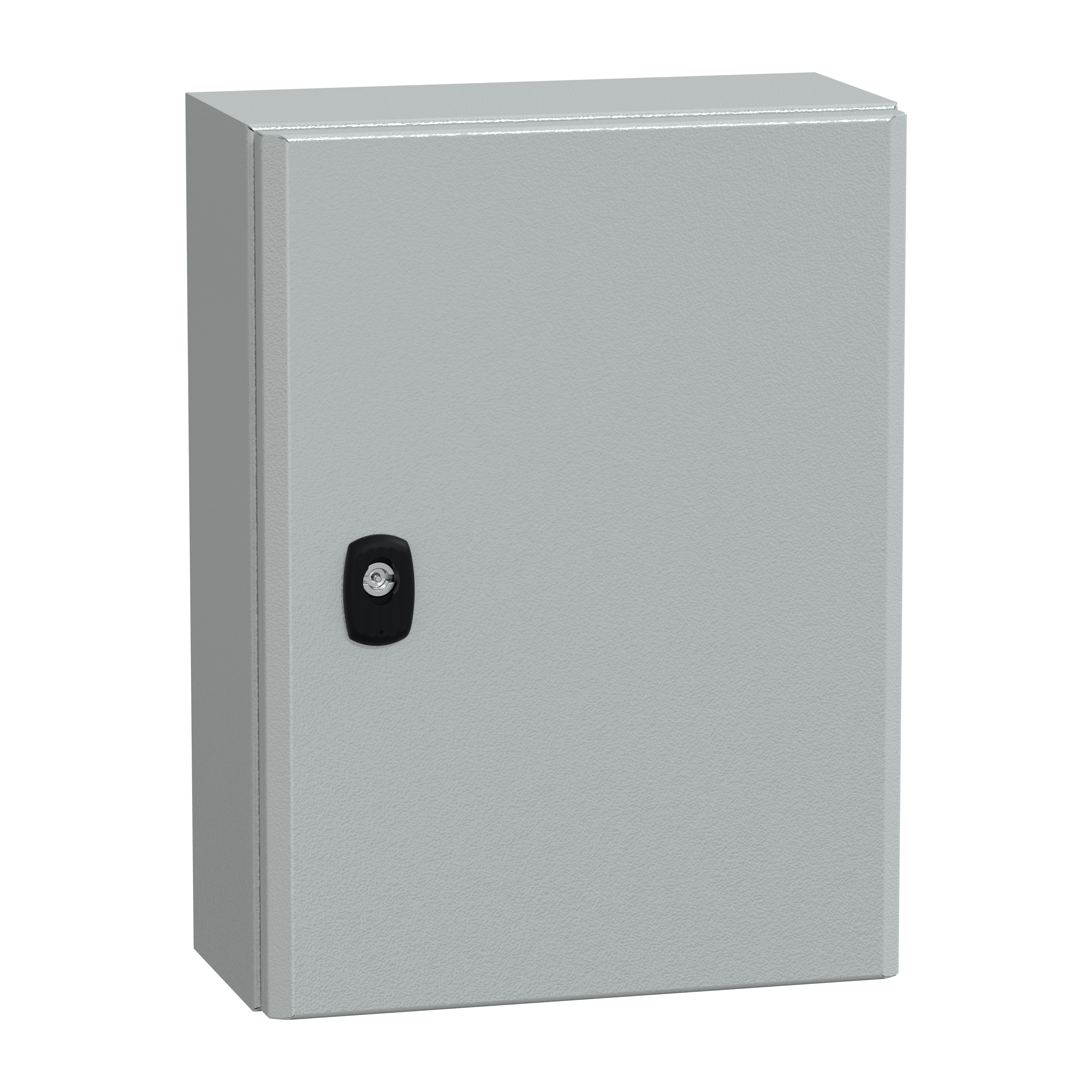 Wall mounted steel enclosure, Spacial S3D, plain door, without mounting plate, 400x300x150mm, IP66, IK10