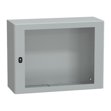 S3D elosztószekrény H600xW800xD300 üveg ajtóval NSYS3D6830T