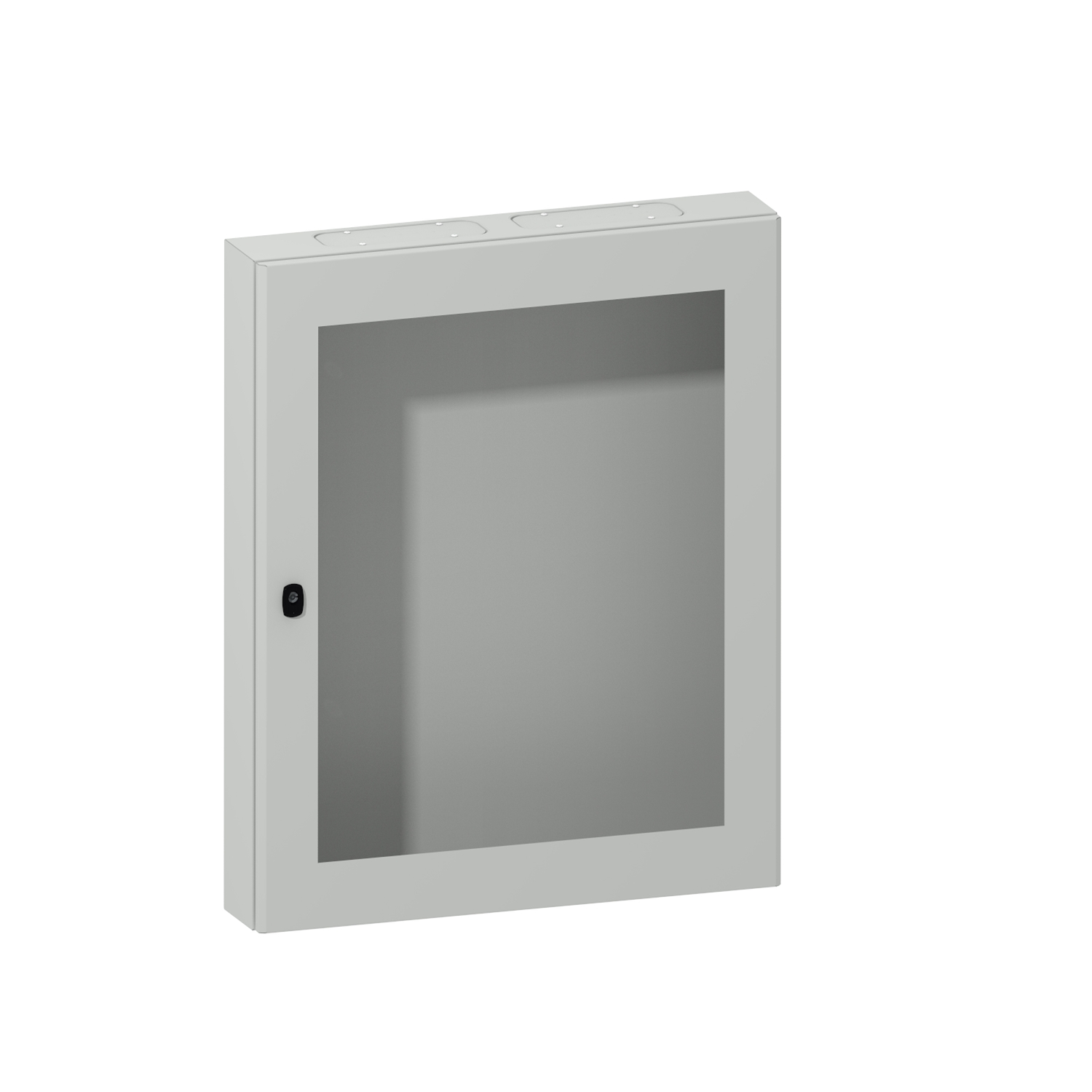 Szekrény fali üveg ajtós acél 1000mm 800mmx 150mmx IP66 szürke Spacial S3D Schneider
