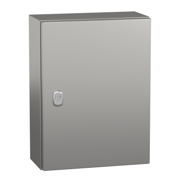 Spacial S3X, Wall Mounted Enclosure, Stainless Steel 304L, Plain Door, 400x300x150mm, IP66