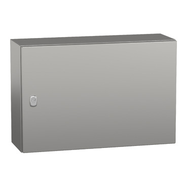 Spacial S3X, Wall Mounted Enclosure, Stainless Steel 316L, Plain Door, 400x600x200mm, IP66