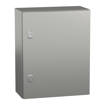 Spacial, Wall Mounted Enclosure, Spacial S3X, Stainless Steel 316L, Plain Door, 500x400x200mm, IP66