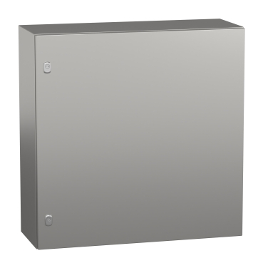 Spacial S3X, Wall Mounted Enclosure, Stainless Steel 304L, Plain Door, 800x800x300mm, IP66