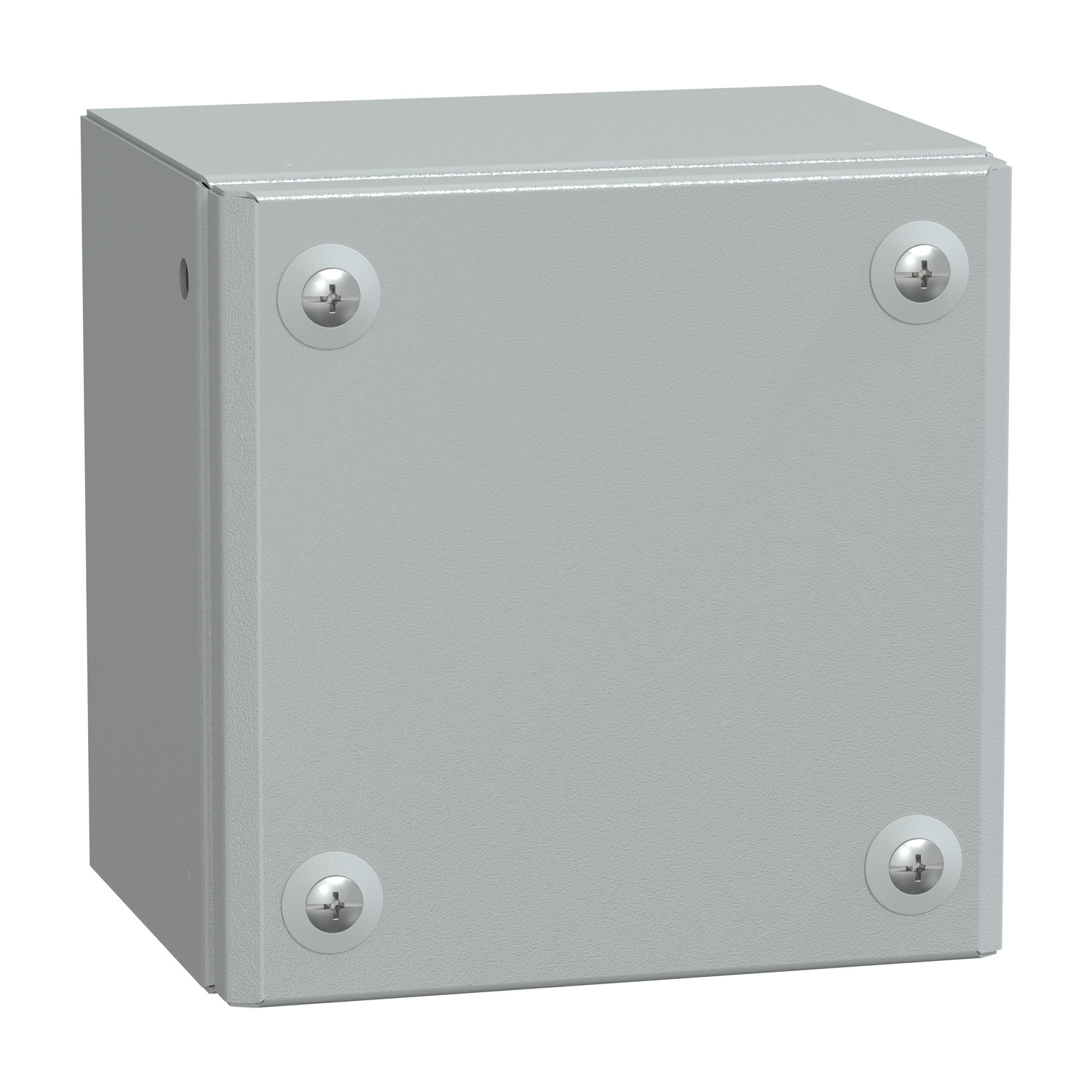 Ipari doboz teli ajtós sorolható acél 150mm 150mmx 120mmx IP66 szürke Spacial SBM Schneider