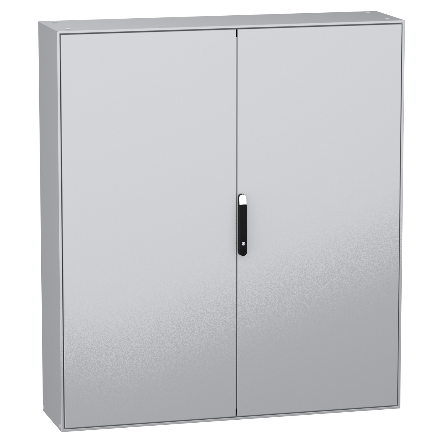 NSYSM1816402D NSYSM1816402D Spacial SM kompaktni orman bez montažne ploče - VŠD1800x1600x400 mm Tip proizvoda ili komponente	
Kompaktni orman
Primena	
Više namena
Tip dodatnog instalacionog pribora	
Slobodnostojeći
Sastav uređaja	
1 telo
2 vrata
2 ploča za kablovske uvodnice
1 sistem za zabravljivanje sa ručicom: vrata
1 sistem za blokadu: leva vrata
4 držač montažne ploče
Odvojivi delovi	
Vrata sa zavrtnjima bez matice šarku
Nosač montažne ploče sa zavrtnjima bez matice
Nazivna visina ormana	
1800 mm
Nazivna širina ormana	
1600 mm
Nazivna dubina ormana	
400 mm
Dopunske informacije
Broj vrata	
Prednji deo: 2 vrata
Otvaranje vrata	
Nalevo (120 °)
Nadesno (120 °)
Tip vrata	
Ravna
Tip zaključavanja	
Zaključavanje u 4 tačke, ručica sa umetkom 5 mm dvostruki prorez
Tip kućišta	
Prednji deo formira čvrst ram sa zavarenim uglovima
Kućište iz jednog dela sa zavarenim zadnjim panelom
Opis montažne ploče	
Bez montažne ploče
Tip uvodne ploče	
Standardna