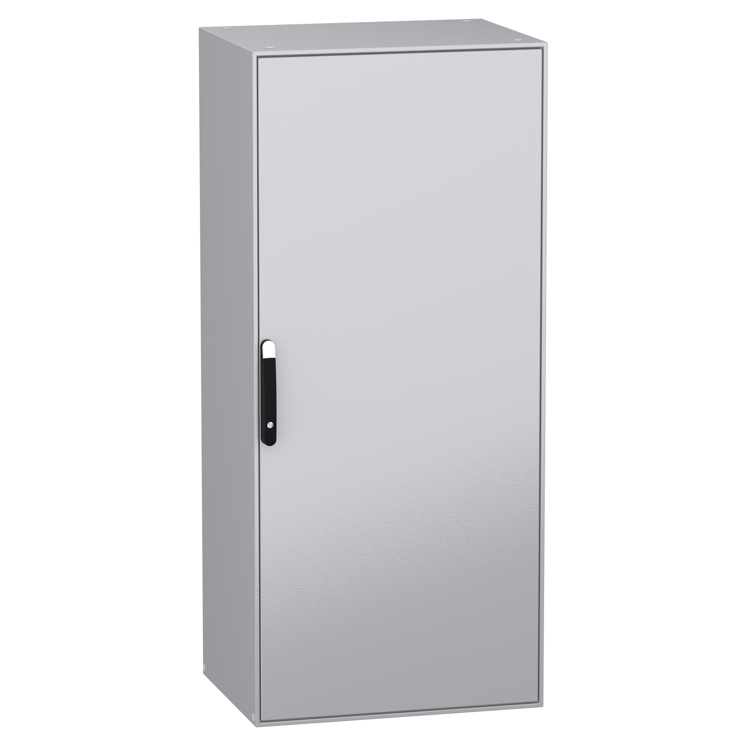 NSYSM18860P NSYSM18860P Spacial SM kompaktni orman sa montažnom pločom - VŠD1800x800x600 mm Tip proizvoda ili komponente	
Kompaktni orman
Primena	
Više namena
Tip dodatnog instalacionog pribora	
Slobodnostojeći
Sastav uređaja	
1 body
1 cable gland plate
1 sistem za zabravljivanje sa ručicom: vrata
4 držač montažne ploče
1 mounting plate
1 vrata
Odvojivi delovi	
Vrata sa zavrtnjima bez matice šarku
Montažna ploča sa zavrtnjima bez matice nosač montažne ploče
Nosač montažne ploče sa zavrtnjima bez matice
Nazivna visina ormana	
1800 mm
Nazivna širina ormana	
800 mm
Nazivna dubina ormana	
600 mm
Dopunske informacije
Broj vrata	
Prednji deo: 1 vrata
Otvaranje vrata	
Reversible (120 °)
Tip vrata	
Ravna
Tip zaključavanja	
Zaključavanje u 4 tačke, ručica sa umetkom 5 mm dvostruki prorez
Tip kućišta	
Prednji deo formira čvrst ram sa zavarenim uglovima
Kućište iz jednog dela sa zavarenim zadnjim panelom
Opis montažne ploče	
Ravna
Tip uvodne ploče	
Standardna