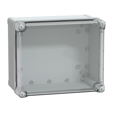 Thalassa, PC Box, IP66 IK08 RAL7035 Int.H275W225D160 Ext.H291W241D168 Transp.cover H60