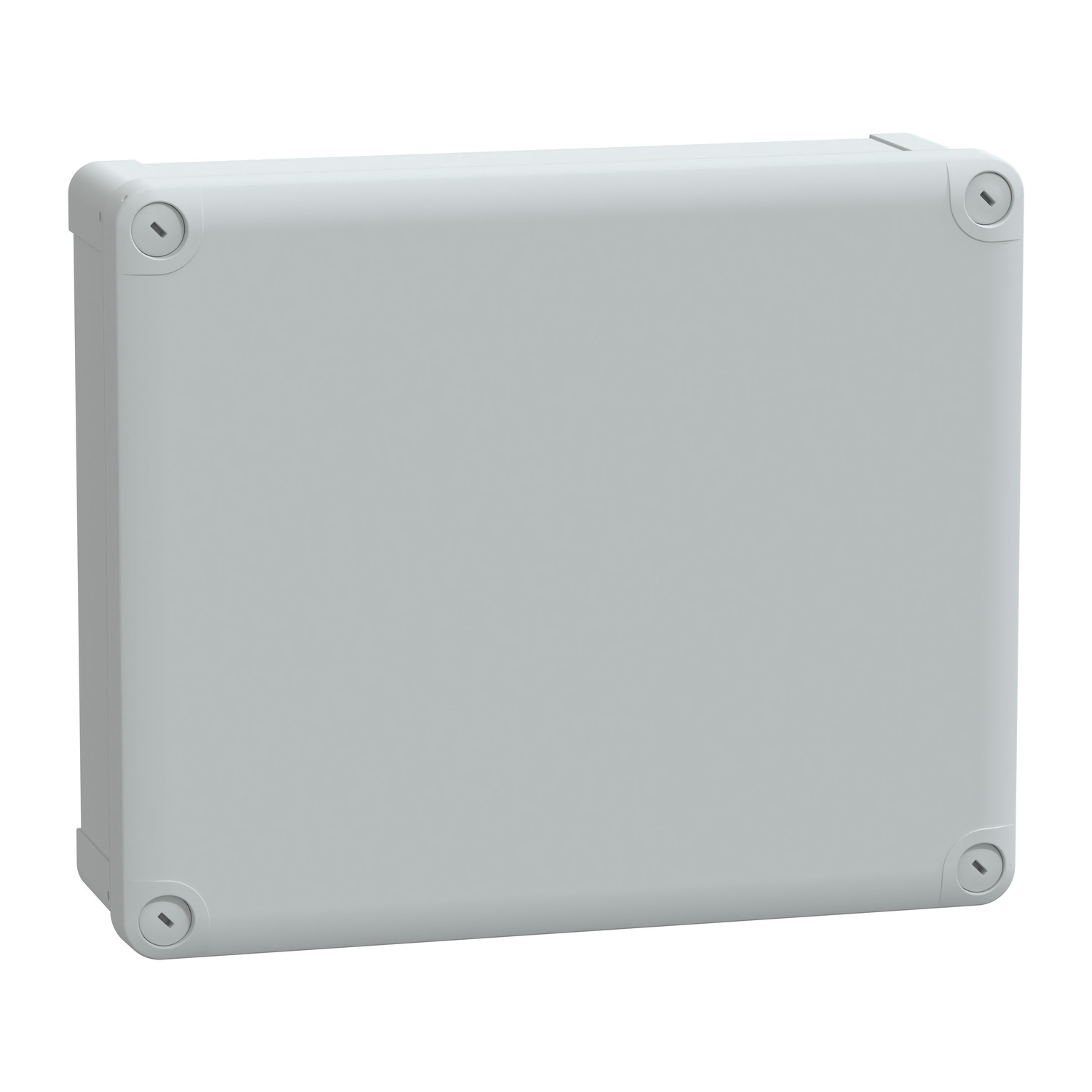 Üres ipari doboz falonkívüli kezeletlen műanyag fedél 241mmx 291mmx 88mm Thalassa TBP Schneider
