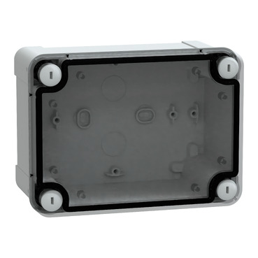 Thalassa ABS Box IP66 IK07 RAL7035 Int.H150W105D80 Ext.H164W121D87 Transp Cover