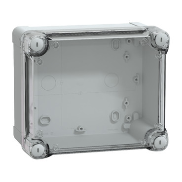 ABS Box, IP66, IK07, 193 X 164, Transparent Cover, H40