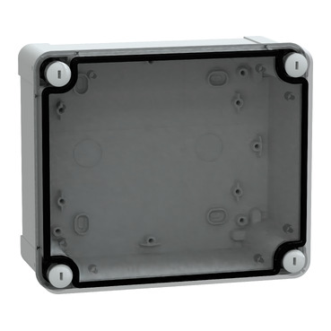 Thalassa ABS Box IP66 IK07 RAL7035 Int.H175W150D80 Ext.H193W164D87 Transp Cover