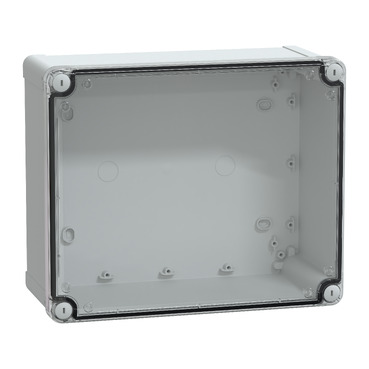 Thalassa, ABS Box IP66 IK07 RAL7035 Int.H275W225D120 Ext.H291W241D128 Transp.cover H60