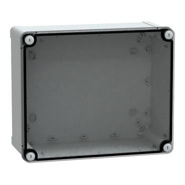 Thalassa, ABS Box IP66 IK07 RAL7035 Int.H275W225D120 Ext.H291W241D128 Transp.cover H20