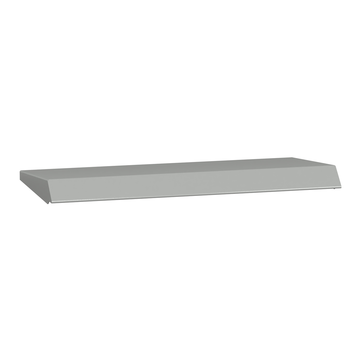 Esővédő tető porszórt acél 509mm-sz 42mm-ma 250mm-mé szürke kültéri Spacial CRN/S3D Schneider