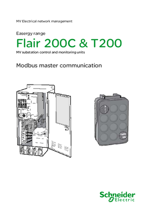 Flair 200C & T200 - Modbus master communication