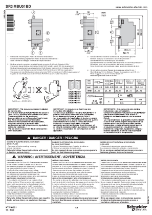 SR3MBU01BD Modbus server communication module