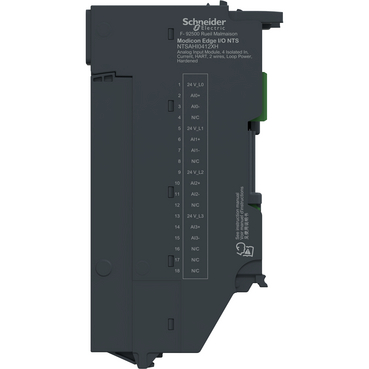 NTSAHI0412XH - Analog Input Module, 4 Isolated In, Current, HART, 2 ...