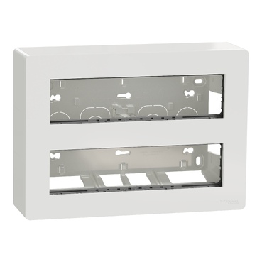  NU121020 NU121020 NADGRADNA KUTIJA 2X10MOD BELA ANTIB 