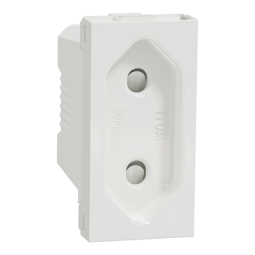 Priza Noua Unica 1m 2P 10A Alba, NU303118, Schneider Electric - Schneider [1]