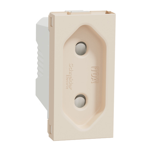 Priza Noua Unica 1m 2P 10A Crem, NU303144, Schneider Electric - Schneider [1]