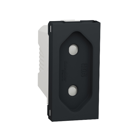 Priza Noua Unica 1m 2P 10A Antracit, NU303154, Schneider Electric - Schneider [1]