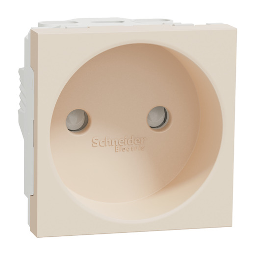 Priza Noua Unica 2m 2P 16A Crem, NU303344, Schneider Electric - Schneider [1]