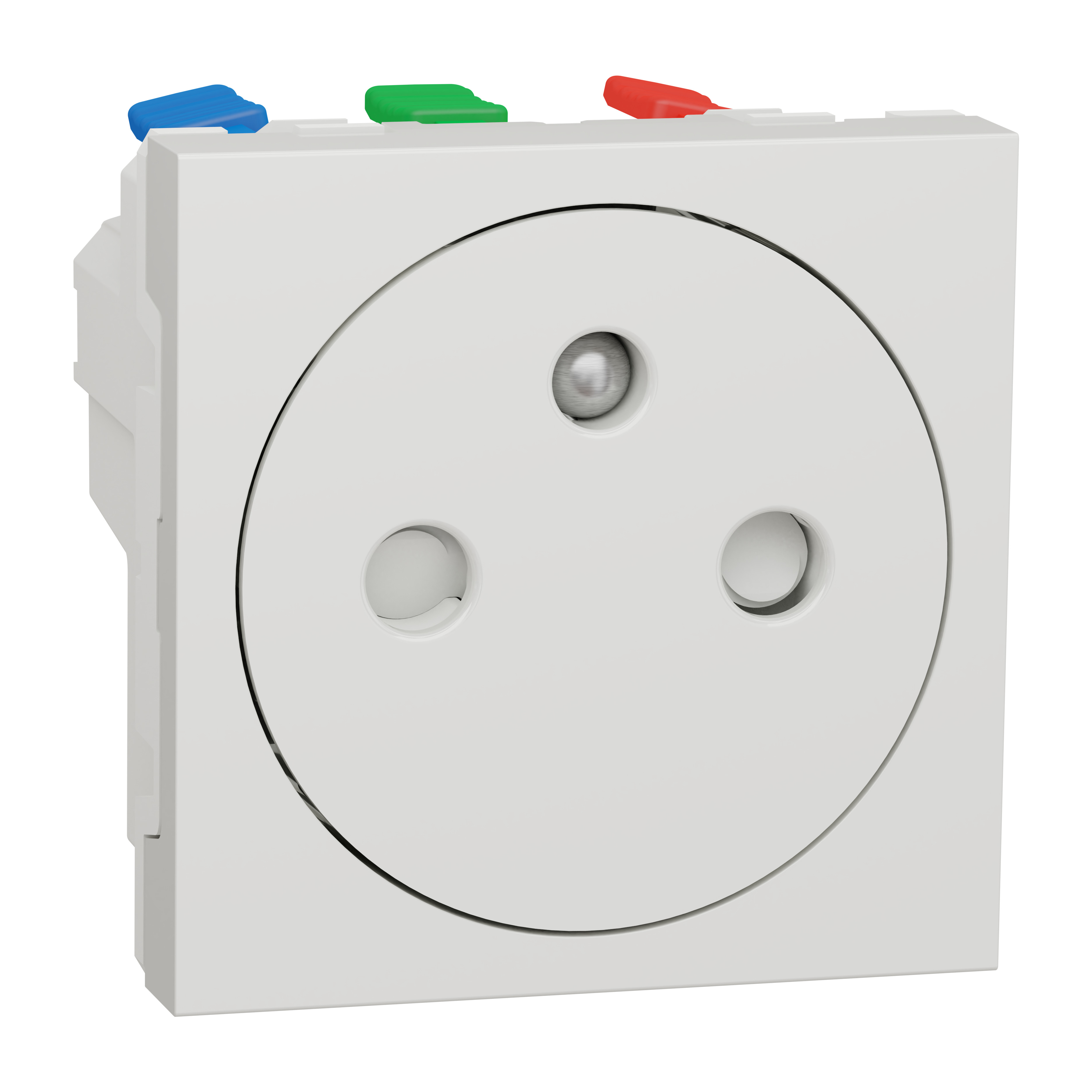 Lot 100 PC 2P+T affleurant blc