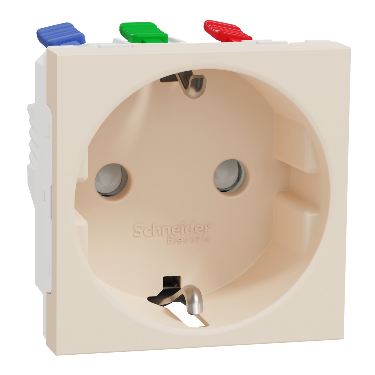 Utičnica 2P+E 16A šuko sa zašt. bezvij.