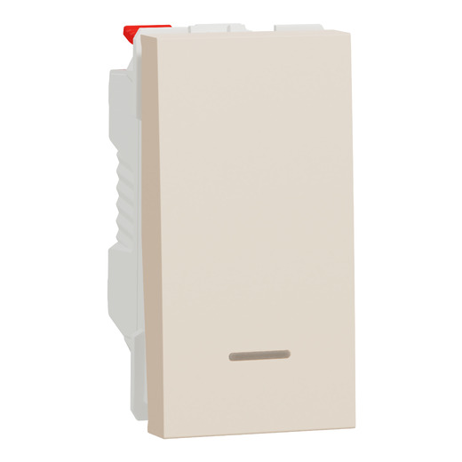 Intrerupător cu Revenire Noua Unica 10A 1m Antracit cu Indicator Luminos , NU310654N, Schneider Electric - Schneider [1]
