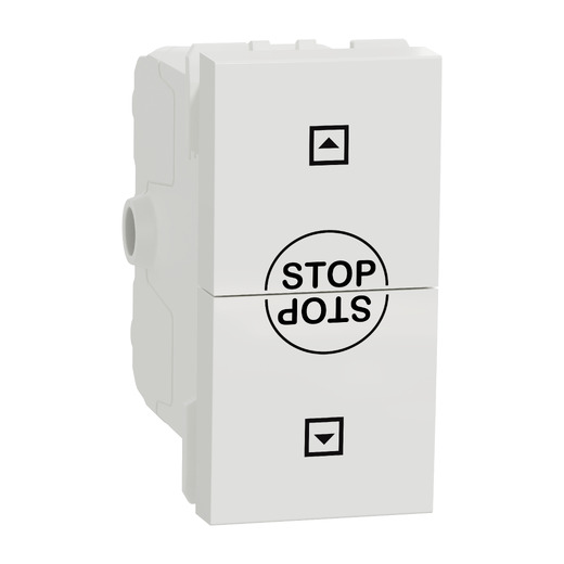 Intrerupător Jaluzele Bipolar Noua Unica 10A 1m Alb, NU310918SC, Schneider Electric - Schneider [1]