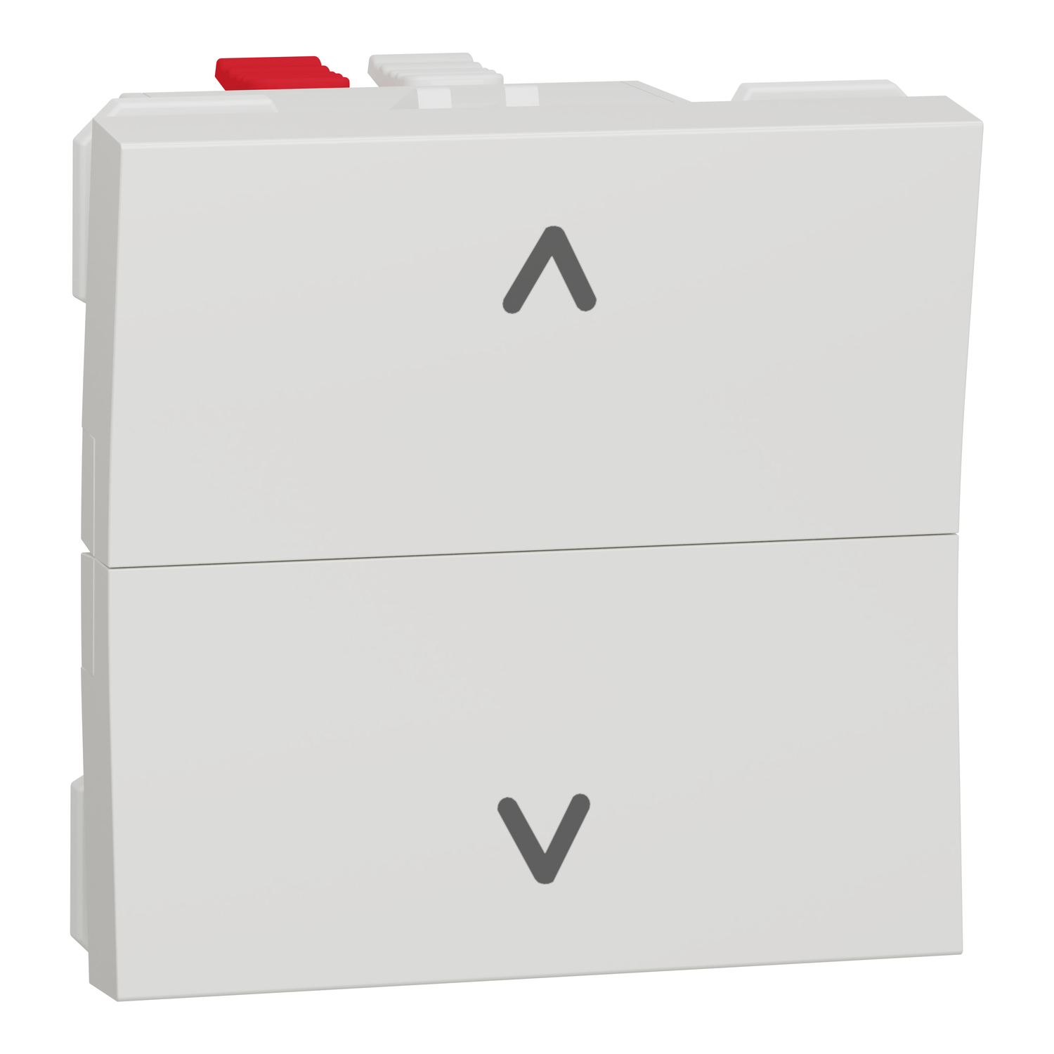 Taster za roletne 6A 2 modula bela