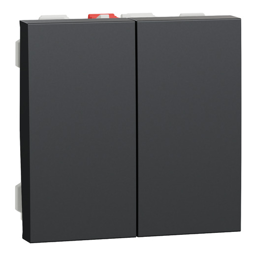 Intrerupător Dublu Noua Unica 10A 2m Antracit , NU321154, Schneider Electric - Schneider [1]