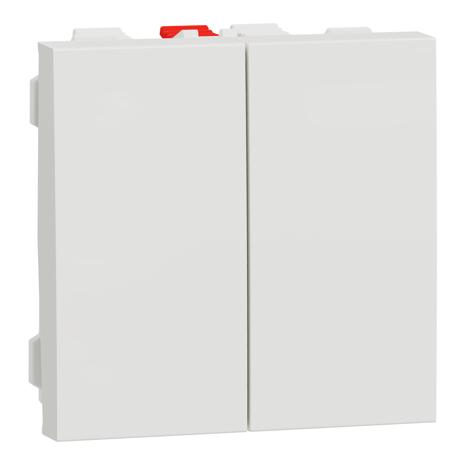 Dvostruki naizmen. prekidač 10A 2m beli