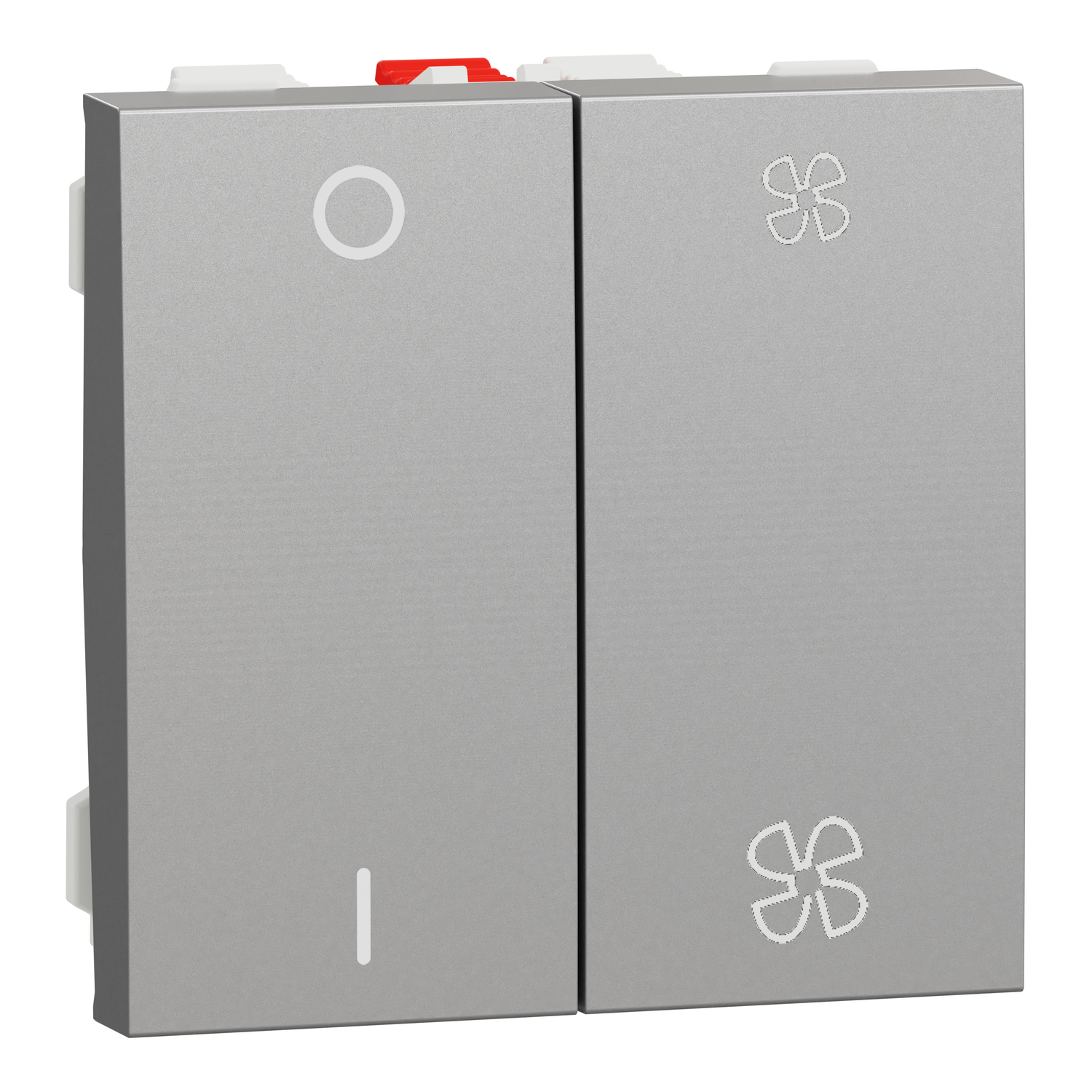 Vent. prek. on/off 2 brzine 10A 2m alu