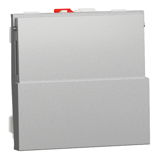 Intrerupător cu Revenire Noua Unica NO/NC 10A 2m Aluminiu cu Suport Eticheta , NU324630, Schneider Electric - Schneider [1]