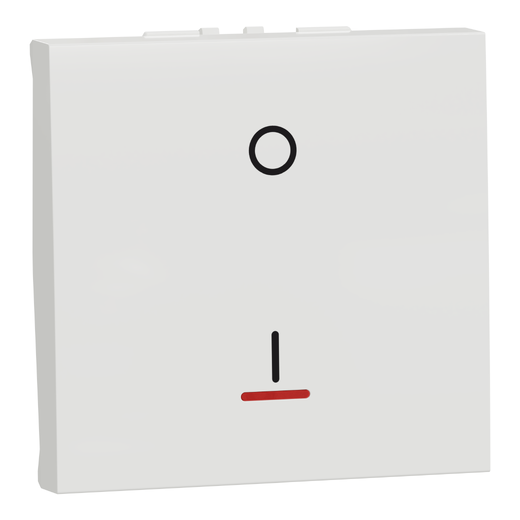 Intrerupător Bipolar Noua Unica 16A 2m Alb cu Surub cu Indicator Luminos , NU326218S, Schneider Electric - Schneider [1]