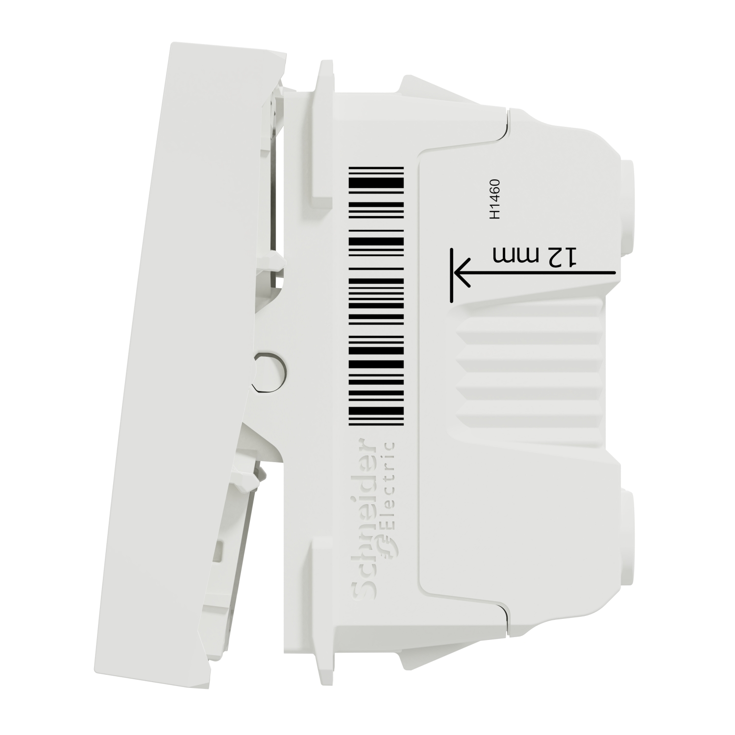 Interrupteur Va-et-vient Schneider Electric Unica - Mécanisme Seul, 16A, 2 Modules, Blanc - Pour Installation Encastrée