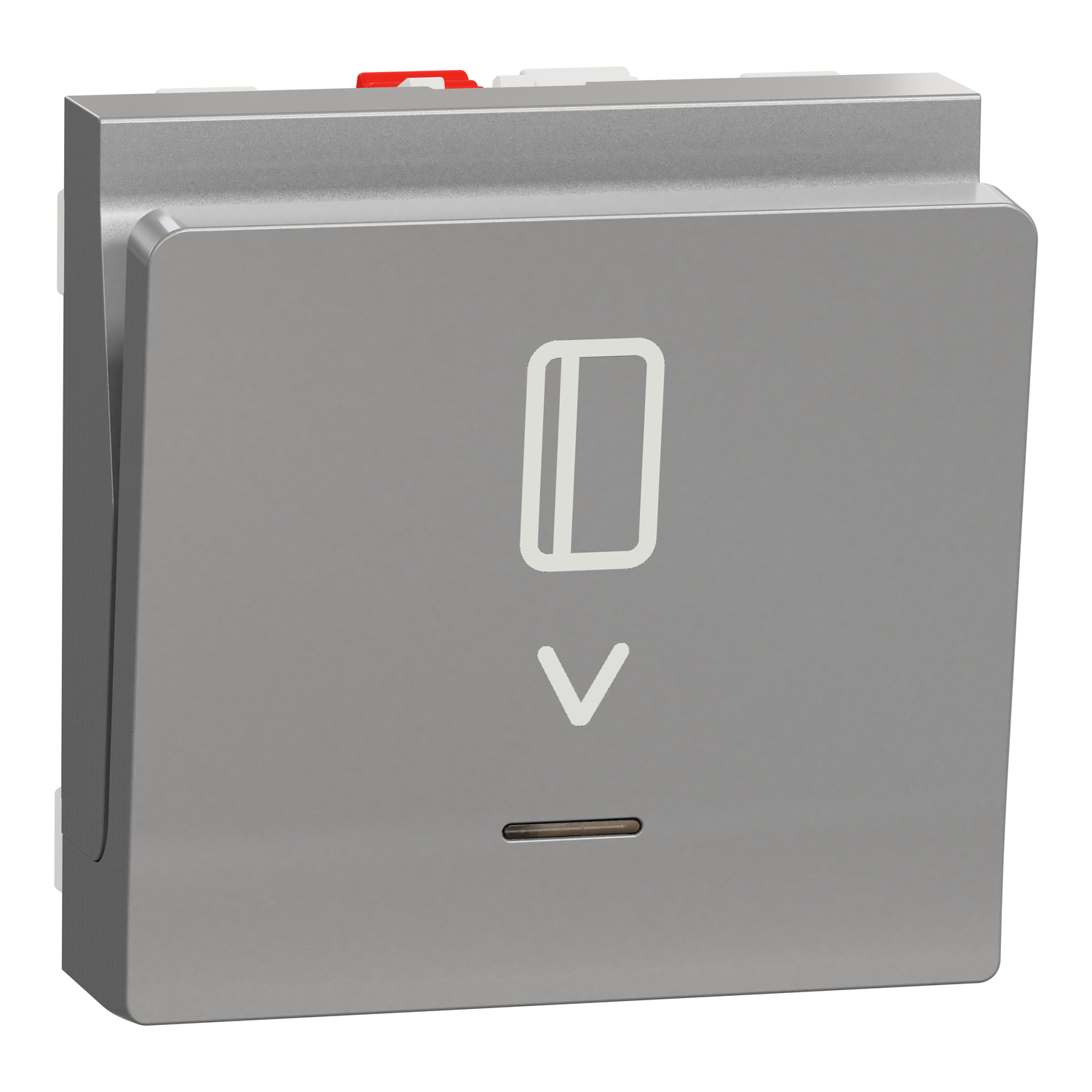 Kartični prekidač NO/NC 10A 2 modula alu