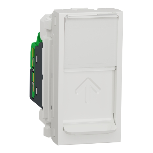 Priză RJ45 Noua Unica CAT5 UTP 1m Alb , NU341018, Schneider Electric - Schneider [1]
