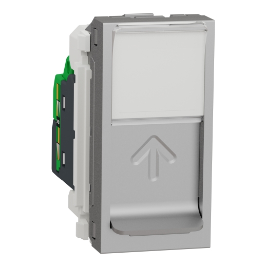 Priză RJ45 Noua Unica CAT5 UTP 1m Aluminiu , NU341030, Schneider Electric - Schneider [1]