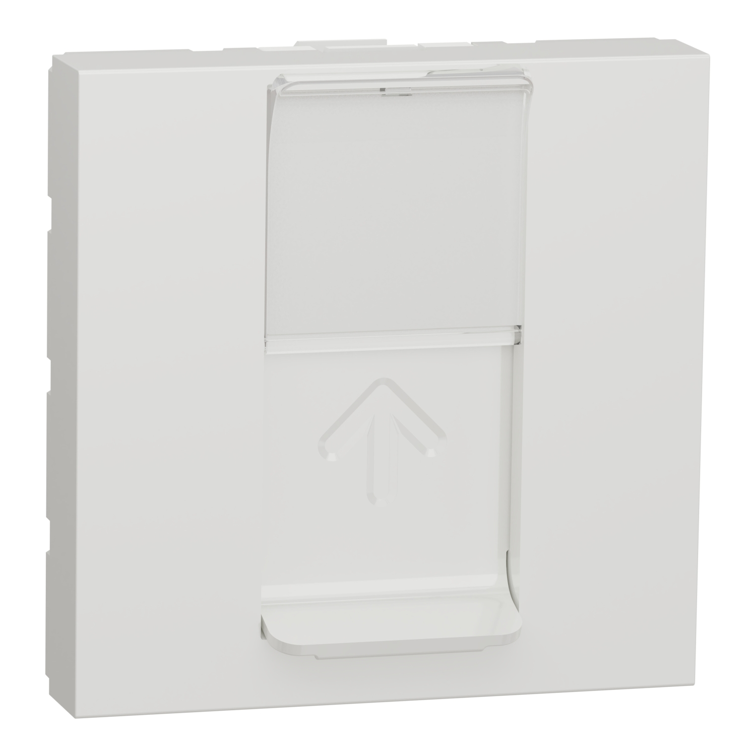 Utičnica RJ45 CAT5 UTP 2 modula bela